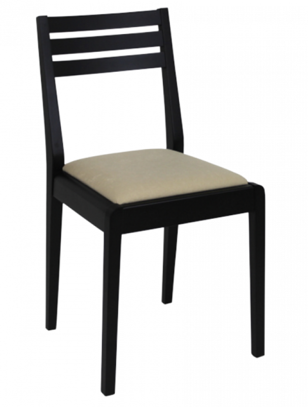 стул из массива бука компактный в японском стиле